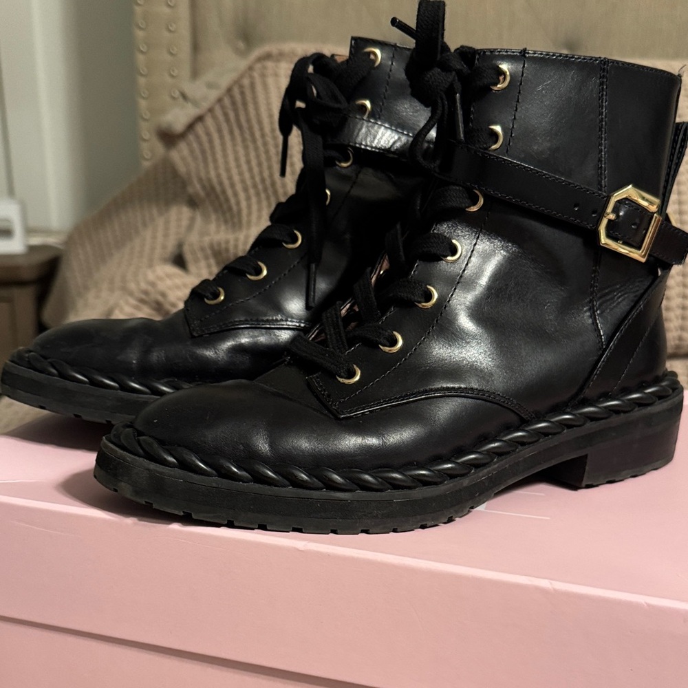 Louise et Cie Black Leather Boots
